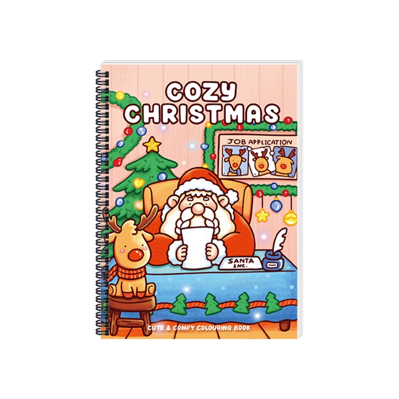 Noel Çocukları Boyama Kitabı