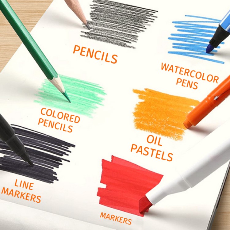 6-Pack Oil Painting Cover Sketchbooks